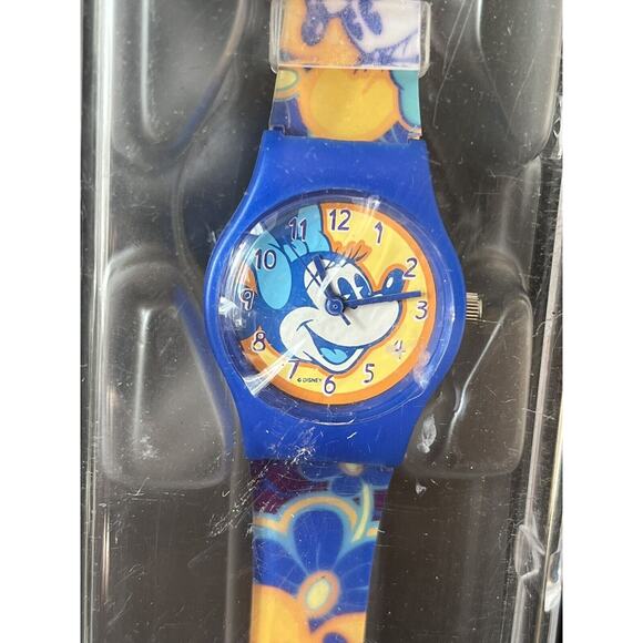 Vintage Disney Time Works Minnie Mouse Watch NIP Theme Park Exclusive Retro 90s main image 10